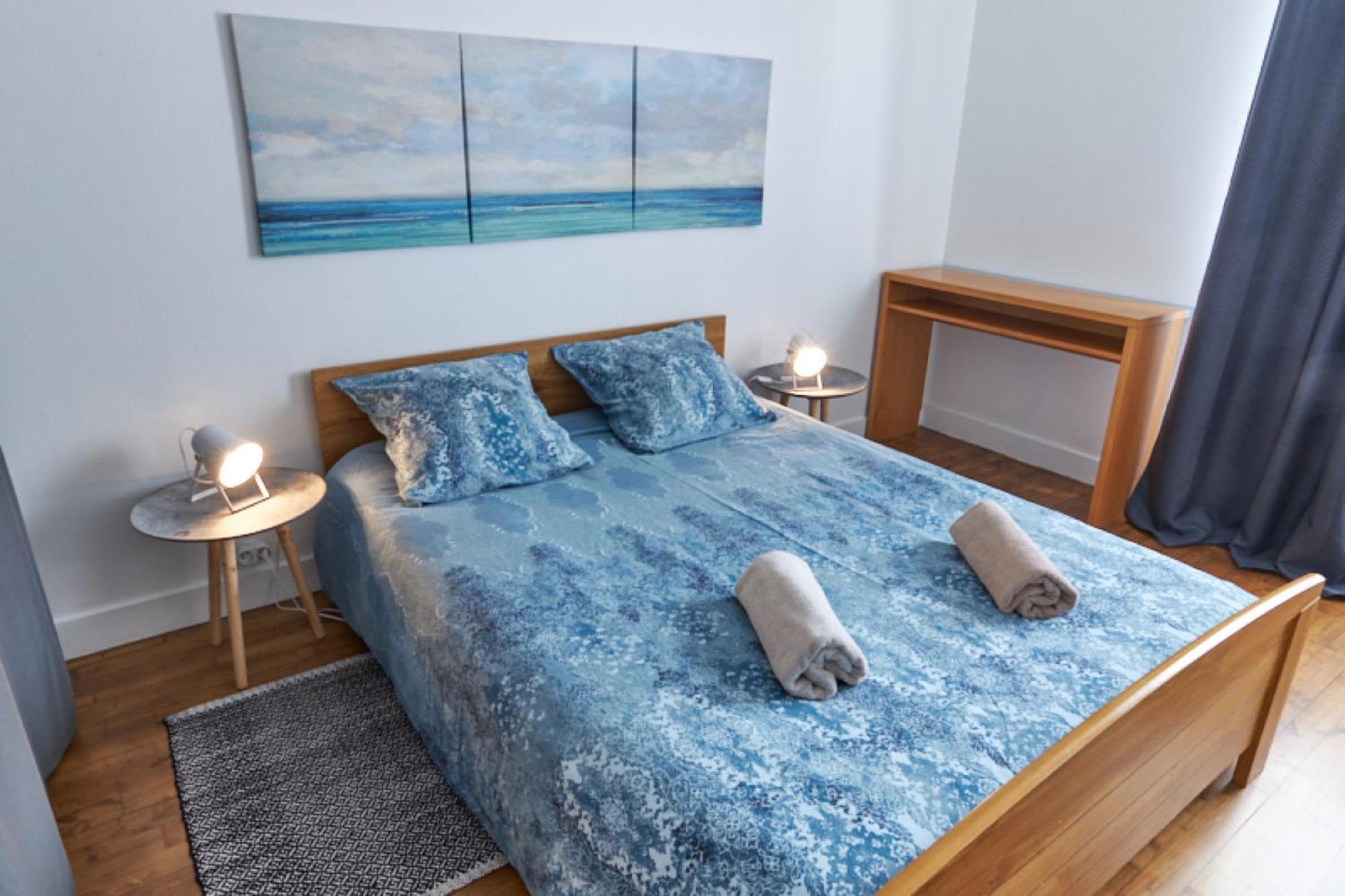 Centre ville à pied Appt avec SAUNA, Linge, Wifi, Stationnement Gratuit Vannes Exterior foto